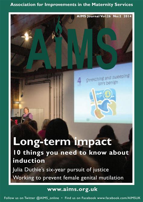 Secret stars & secret sessions. Aims Journal Vol 26 No 2 2014 Long Term Impact By Aims ...