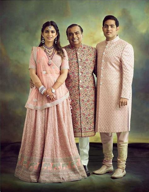 Isha Ambani Piramal Mukesh Ambani And Akash Ambani Mumbai Mirror