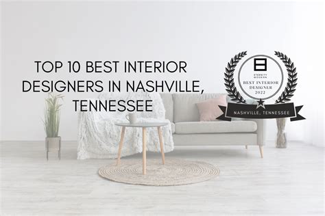 Top 10 Best Interior Designers In Nashville Tennessee