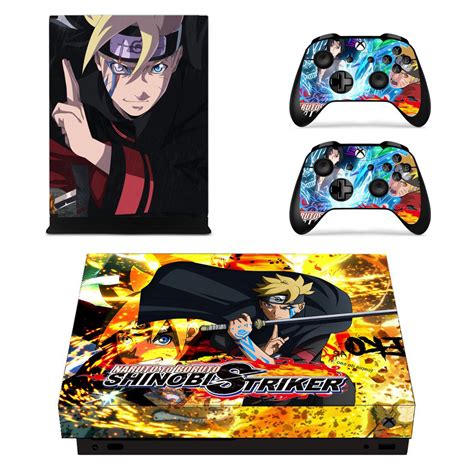 Naruto To Boruto Shinobi Striker Xbox One X Skin Decal For Console And