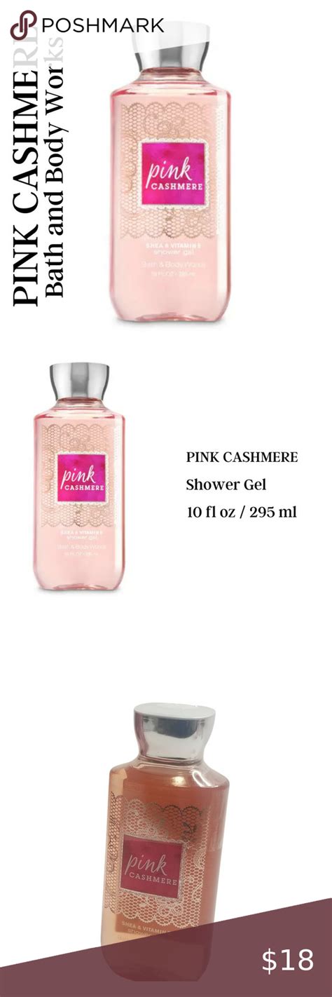 Bath And Body Works Pink Cashmere Shower Gel Pink Jasmine Clean Skin