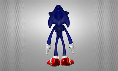 Sonic The Hedgehog 3d Model 3d Printable Obj
