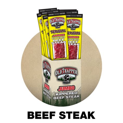 Old Trapper Smoked Snacks Beef Jerky Beef Sticks Made In The Usa