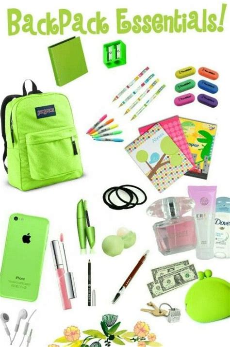 Things Every Girl Should Have In Her Bag School Survival Kits