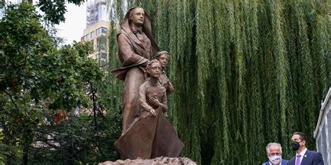 cuomo unveils statue of mother cabrini in new york city wsj