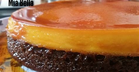 Choco Flan Cake Recipe By Mia Bella Cookpad