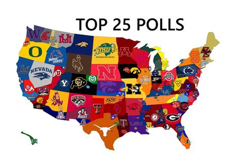 College Football Top 25 Ap Poll And Sec Power Rankings 2018 A Sea Of Blue