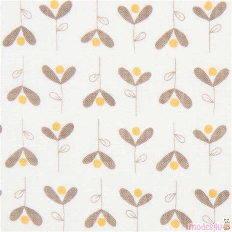 Light Cream With Cute Small Flower Fabric Moda Fabrics Modes4u