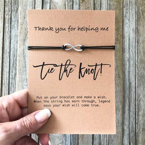 Thank You For Helping Me Tie The Knot Bridal Shower Ts Etsy