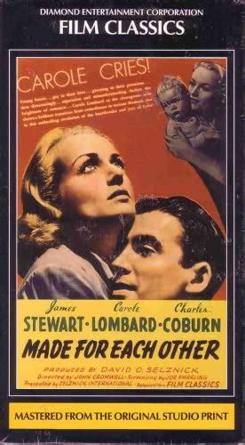 Amazon Com Made For Each Other VHS James Stewart Carole Lombard