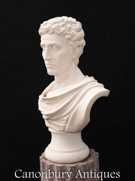 Marble Resin Bust Greek Philosopher Aristotle Art Sculpture Carving
