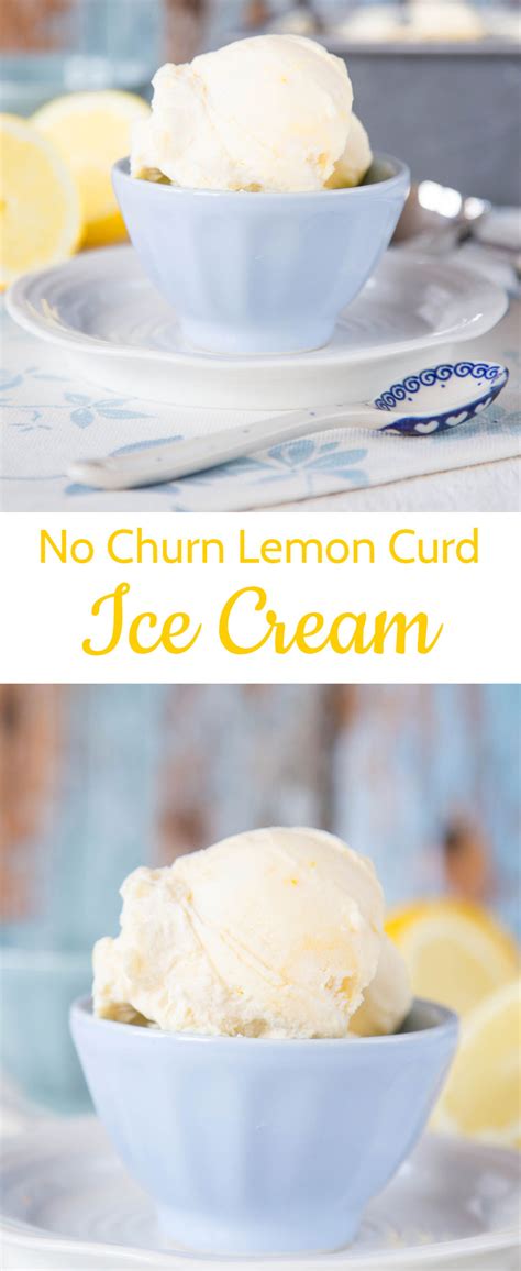 This is an old family recipe from my husb. No Churn Lemon Curd Ice Cream: Recipe | Fuss Free Flavours