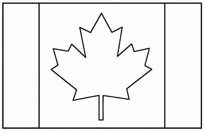 Flag Canada Flags Coloring Printable Wallpapers Mfw