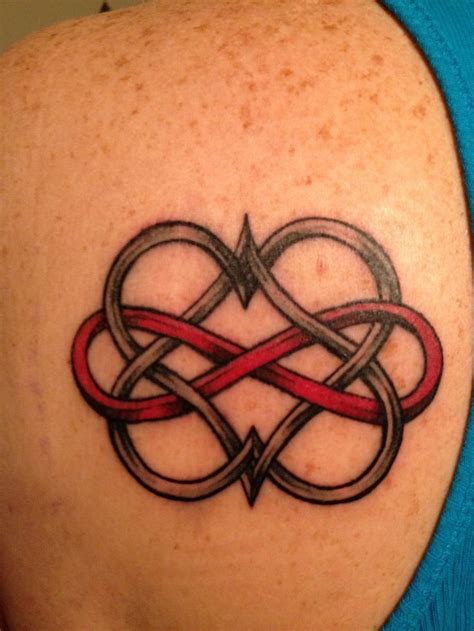 Tattoo For Unconditional Love Double Hearts Infinity With