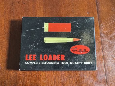 Vintage Lee Hand Loader Magnum Reloading Tool With Paperwork