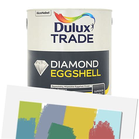 Dulux Trade Diamond Eggshell Tinted Grey Steel 4 5l