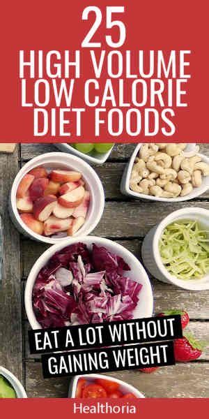 Foods that contain fat naturally, such as dairy products and various meats, or foods with added fats are higher in calories than are their leaner or lower fat counterparts. high volume low calorie food | Low calorie vegan, Low ...