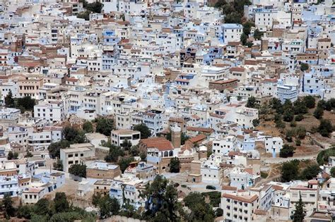 Chefchaouen Blue City In Northern Morocco Stock Photo Image Of City