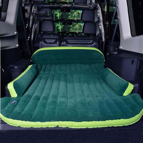 Suv Car Inflatable Mattress Seat Travel Bed Air Mattress With Air Pump