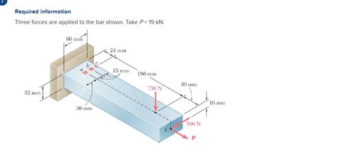 Solved Determine The Normal And Shearing Stress At Points A