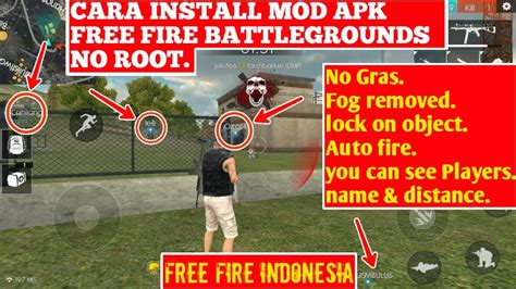 So overall garena free fire is a solid battle. CARA INSTALL MOD APK FREE FIRE BATTLEGROUNDS Indonesia No ...