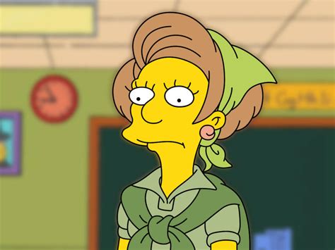 Edna Krabappel The Simpsons By Franck 6 On Deviantart