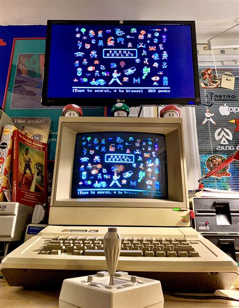 A Goldmine For Apple Ii Gamers Over 200 Games Cracked And On A Menu