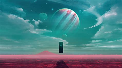 Planet Science Fiction Among Stars 4k Wallpaperhd Artist Wallpapers4k