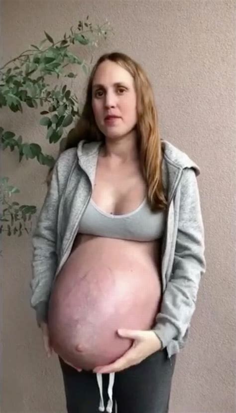 Woman Expecting Triplets Reveals Her Strange Bump And Shares Truth