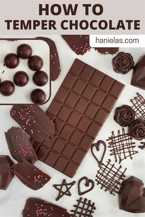 How To Temper Chocolate Hanielas Recipes Cookie And Cake Decorating