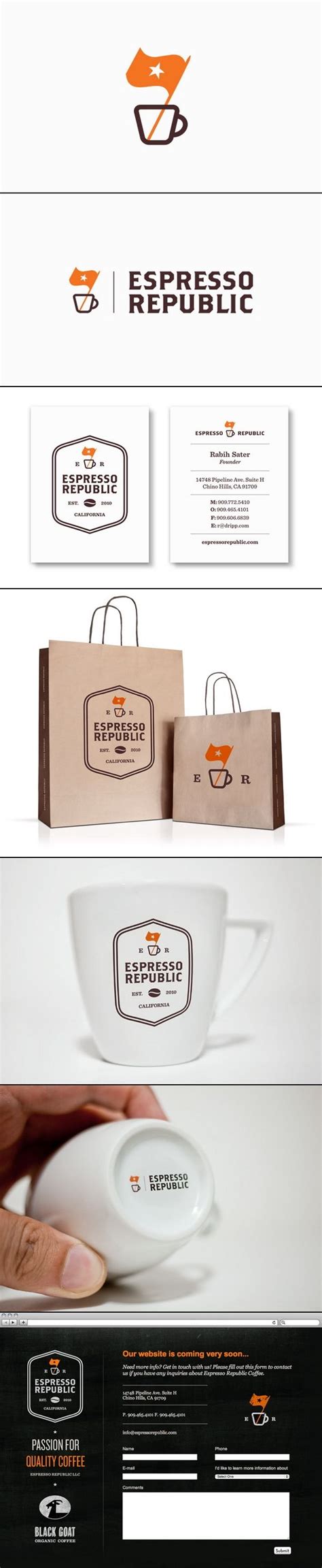 espresso republic salih kucukaga time for coffee identity packaging branding pd brand