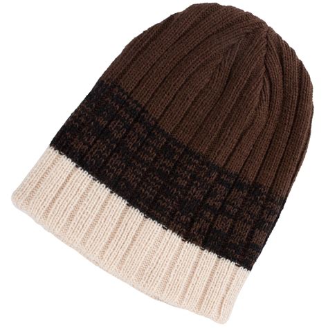Mens Winter Thinsulate Thermal Insulation Beanie Hat 40g Knit Wooly