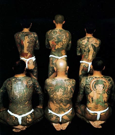yakuza tattoos japanese gang members wear the culture of crime ratta tattoo