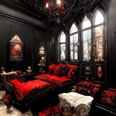 Pin By Carmen Norris On Home Dark Home Decor Gothic Decor Bedroom Gothic Bedroom