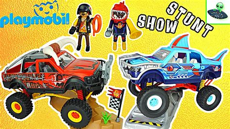 Playmobil Stunt Show Monster Trucks Youtube