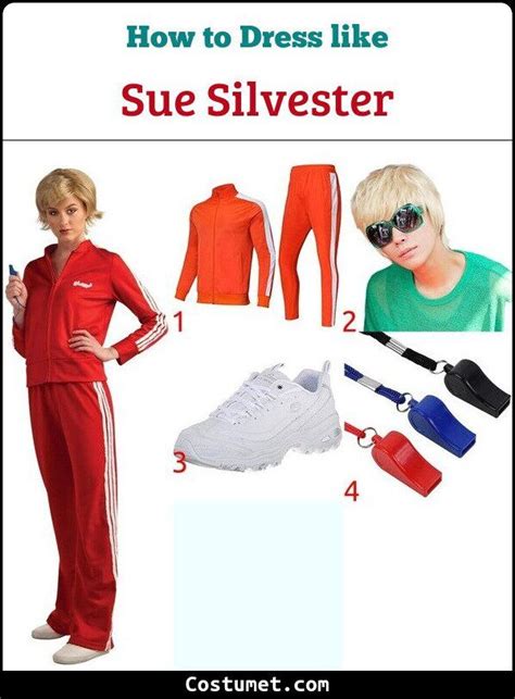 Sue Sylvester Costume From Glee For Cosplay And Halloween 2022 In 2022