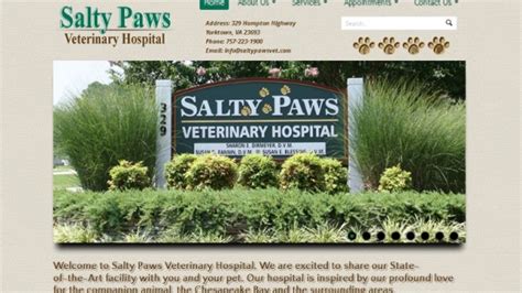 Salty Paws Veterinary Hospital In Yorktown Va