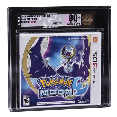 Lot Detail 2016 Nintendo 3ds Usa Pokemon Moon Sealed Uncirculated