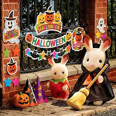 Sylvanian Families Calico Critters Halloween Dressing Up Set Ebay