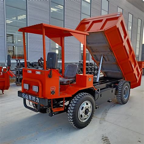 Mine Transport Dump Truck, 4-Ton Dump Truck for Hauling Stones
