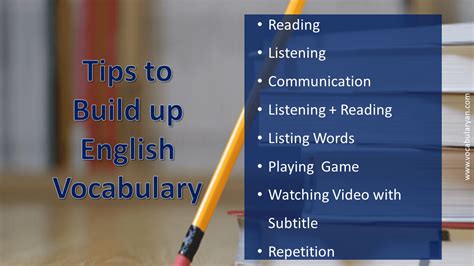 10 Secret Tips For Memorizing English Vocabulary Vocabularyan