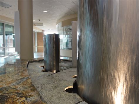 Custom Stainless Steel Water Feature By Bluworld