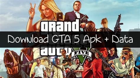 Télécharger Grand Theft V Gta 5 Apk Obb Data File Pour Android