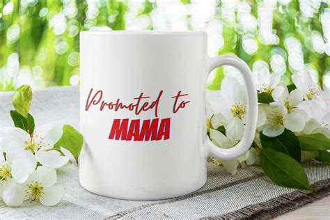 Promoted To Mama Mug For New Mom T Mom Birthday T Etsy