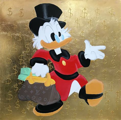 Scrooge Mcduck Golden Fever By Artash Hakobyan 2021 Painting