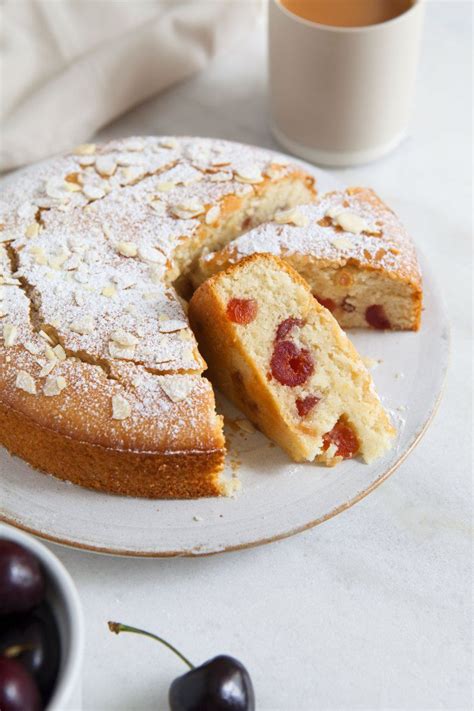 Cherry And Almond Cake Vegan Gluten Free Stacey Horler Recipe