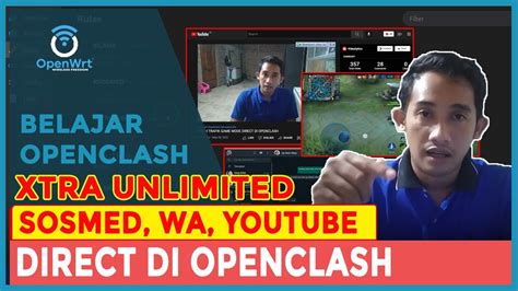 Pisah Trafik Paket Ekstra Unlimited Youtube ⁉️ Di Openclash Youtube