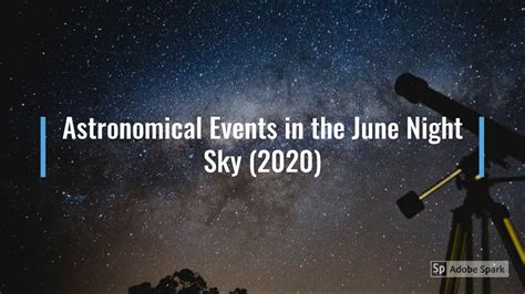 Astronomical Events In The Night Sky June 2020 Space Time Facts Youtube