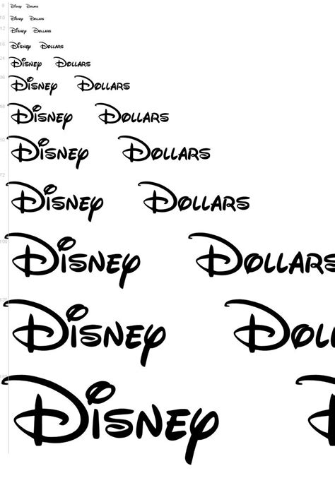 Lisans hakkı font yazarına aittir. Walt Disney font | UrbanFonts.com