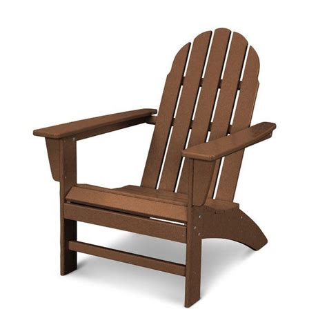 The adirondack chair is one of the most classic pieces of outdoor furniture around—and it's not hard to see why. Vineyard Plastic/Resin Adirondack Chair | Resin adirondack ...